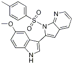 2-(5-Methoxy-1H-indol-3-yl)-1-tosyl-1H-pyrrolo[2,3-b]pyridine CAS#: 348640-18-6
