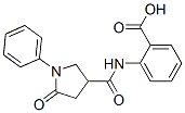 2-[[(5-Oxo-1-phenylpyrrolidin-3-yl)carbonyl]amino]benzoic acid CAS#: 39630-02-9