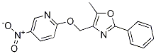 2-(5-methyl-2-phenyl-4-oxazolylmethoxy)-5-nitropyridine CAS#: 157169-73-8