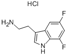2-(5,7-DIFLUORO-1H-INDOL-3-YL)-ETHYLAMINE HYDROCHLORIDE CAS#: 159730-14-0
