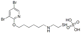 2-[6-(3,5-Dibromo-2-pyridyloxy)hexyl]aminoethanethiol sulfate CAS#: 41287-09-6
