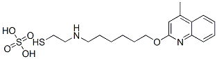 2-[6-(4-Methyl-2-quinolyloxy)hexyl]aminoethanethiol sulfate CAS#: 41287-40-5