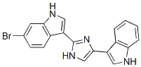 2-(6-Bromo-1H-indol-3-yl)-4-(1H-indol-3-yl)-1H-imidazole CAS#: 134029-44-0