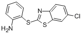 2-[(6-CHLORO-1,3-BENZOTHIAZOL-2-YL)THIO]ANILINE CAS#: 175277-83-5