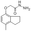 2-[(7-METHYL-2,3-DIHYDRO-1H-INDEN-4-YL)OXY]ACETOHYDRAZIDE CAS#: 298186-32-0