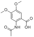2-(ACETYLAMINO)-4,5-DIMETHOXYBENZOIC ACID CAS#: 145352-75-6