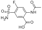 2-(ACETYLAMINO)-5-(AMINOSULFONYL)-4-FLUOROBENZOIC ACID CAS#: 30170-09-3