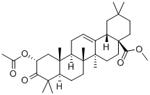 2-(ACETYLOXY)-3-OXO-(2ALPHA)-OLEAN-12-EN-28-OIC ACID METHYL ESTER CAS#: 35482-95-2