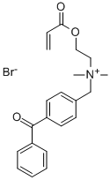 (2-(ACRYLOYLOXY)ETHYL)(4-BENZOYLBENZYL)-DIMETHYLAMMONIUM BROMIDE, 99 CAS#: 125850-75-1