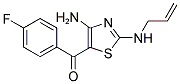 [2-(ALLYLAMINO)-4-AMINO-1,3-THIAZOL-5-YL](4-FLUOROPHENYL)METHANONE CAS#: 339019-99-7