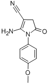 2-AMINO-1-(4-METHOXY-PHENYL)-5-OXO-4,5-DIHYDRO-1H-PYRROLE-3-CARBONITRILE CAS#: 124476-79-5