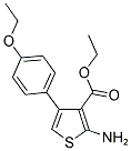 2-AMINO-4-(4-ETHOXY-PHENYL)THIOPHENE-3-CARBOXYLIC ETHYL ESTER CAS#: 315684-37-8