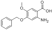 2-AMINO-4-BENZYLOXY-5-METHOXY-BENZOIC ACID CAS#: 155666-33-4