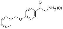 2-AMINO-4'-BENZYLOXYACETOPHENONE HYDROCHLORIDE CAS#: 4195-25-9