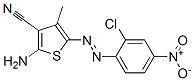 2-AMINO-5-((2-CHLORO-4-NITROPHENYL)AZO)-4-METHYL-3-THIOPHENECARBONITRILE CAS#: 126389-08-0