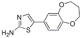 2-AMINO-5-(3,4-TRIMETHYLENEDIOXYPHENYL)THIAZOLE CAS#: 175205-03-5