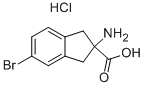 2-AMINO-5-BROMO-2,3-DIHYDRO-1H-INDENE-2-CARBOXYLIC ACID HYDROCHLORIDE CAS#: 33584-64-4