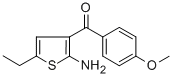 (2-AMINO-5-ETHYL-3-THIENYL)(4-METHOXYPHENYL)METHANONE CAS#: 153195-01-8