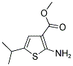 2-AMINO-5-ISOPROPYL-THIOPHENE-3-CARBOXYLIC ACID METHYL ESTER CAS#: 149587-85-9