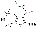 2-AMINO-5,5,7,7-TETRAMETHYL-4,5,6,7-TETRAHYDRO-THIENO[2,3-C]PYRIDINE-3-CARBOXYLIC ACID ETHYL ESTER CAS#: 133894-40-3