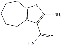 2-AMINO-5,6,7,8-TETRAHYDRO-4H-CYCLOHEPTA[B]THIOPHENE-3-CARBOXAMIDE CAS#: 40106-12-5
