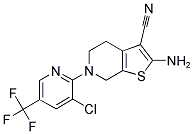 2-AMINO-6-[3-CHLORO-5-(TRIFLUOROMETHYL)-2-PYRIDINYL]-4,5,6,7-TETRAHYDROTHIENO[2,3-C]PYRIDINE-3-CARBONITRILE CAS#: 321430-41-5