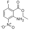 2-AMINO-6-FLUORO-3-NITROBENZOIC ACID ETHYL ESTER CAS#: 150368-37-9