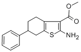2-AMINO-6-PHENYL-4,5,6,7-TETRAHYDRO-BENZO[B]THIOPHENE-3-CARBOXYLIC ACID METHYL ESTER CAS#: 119004-72-7