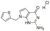 2-AMINO-7-THENYL-1,7-DIHYDRO-4H-PYRROLO[2,3-D]PYRIMIDIN-4-ONE HYDROCHLORIDE CAS#: 117829-20-6