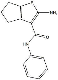 2-AMINO-N-PHENYL-5,6-DIHYDRO-4H-CYCLOPENTA[B]THIOPHENE-3-CARBOXAMIDE CAS#: 321529-89-9