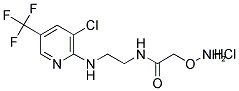 2-(AMINOOXY)-N-(2-([3-CHLORO-5-(TRIFLUOROMETHYL)-2-PYRIDINYL]AMINO)ETHYL)ACETAMIDE HYDROCHLORIDE CAS#: 324009-15-6