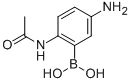 2-Acetamido-5-aminophenylboronic acid CAS#: 136237-84-8