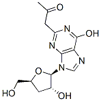 2-Acetonyl-9-[3-deoxy-beta-d-ribouranosyl]hypoxanthine CAS#: 132121-67-6