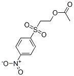 2-Acetoxyethyl p-nitrophenyl sulfone CAS#: 38476-91-4