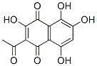 2-Acetyl-3,5,6,8-tetrahydroxy-1,4-naphthoquinone CAS#: 3718-80-7