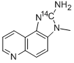 2-Amino-3-methyl-3H-imidazo[4,5-F]quinoline-2-14C CAS#: 161406-40-2