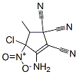2-Amino-3-nitro-3-chloro-4-methyl-1,5,5-tricyano-1-cyclopentene CAS#: 118644-90-9