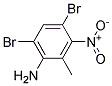 2-Amino-3,5-dibromo-6-nitrotoluene CAS#: 117824-52-9