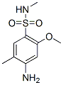2-Amino-4-methoxy-1-methylbenzene-5-sulfonemethylamide CAS#: 124282-27-5