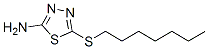 2-Amino-5-(heptylthio)-1,3,4-thiadiazole CAS#: 33313-10-9