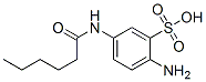 2-Amino-5-hexanoylaminobenzenesulfonic acid CAS#: 117046-35-2