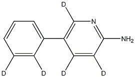 2-Amino-5-phenylpyridine-d5 CAS#: 150320-81-3