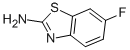 2-Amino-6-fluorobenzothiazole CAS#: 348-40-3