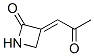 2-Azetidinone, 3-(2-oxopropylidene)- (9CI) CAS#: 132880-09-2