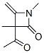 2-Azetidinone, 3-acetyl-1,3-dimethyl-4-methylene- (9CI) CAS#: 118987-40-9