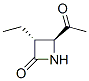 2-Azetidinone, 4-acetyl-3-ethyl-, trans- (9CI) CAS#: 125639-95-4