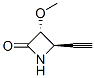 2-Azetidinone, 4-ethynyl-3-methoxy-, trans- (9CI) CAS#: 158612-61-4