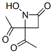 2-Azetidinone, 4,4-diacetyl-1-hydroxy- (9CI) CAS#: 141942-33-8