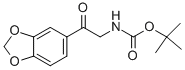 (2-BENZO[1,3]DIOXOL-5-YL-2-OXO-ETHYL)-CARBAMIC ACID TERT-BUTYL ESTER CAS#: 121505-99-5