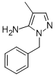 2-BENZYL-4-METHYL-2H-PYRAZOL-3-YLAMINE CAS#: 3528-49-2